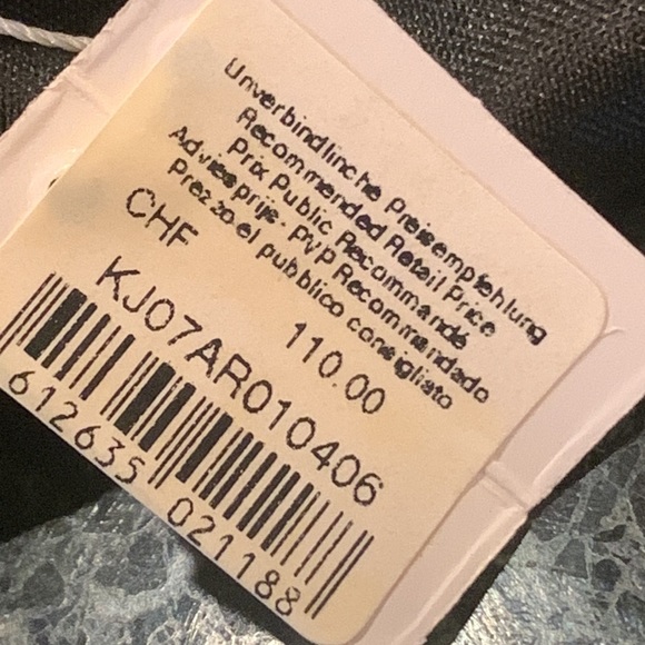 CALVIN KLEIN fashion ring white oval stone silver toned metal heavy jewelry new - Picture 6 of 9